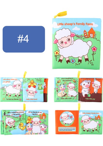 Childrenworld Kırışık Kumaş Kitaplar Pratik Yetenek Bebek Diş Çıkarma Kırışık Kitap (Yurt Dışından) modelleri