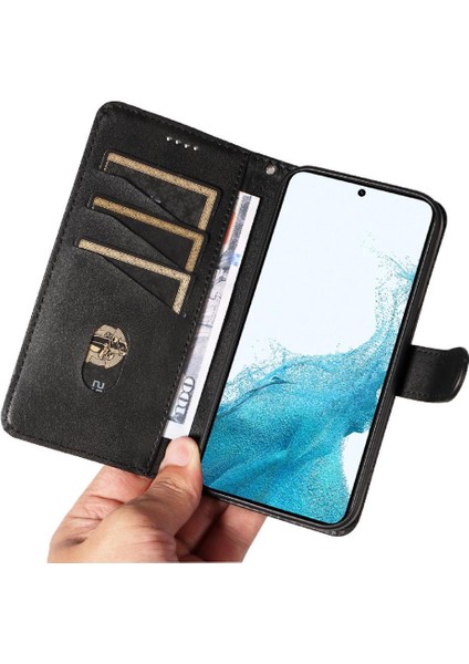 Samsung Galaxy S22 Artı Kredi Kartı Yuvası ile Pu Baskılı Durumda (Yurt Dışından)