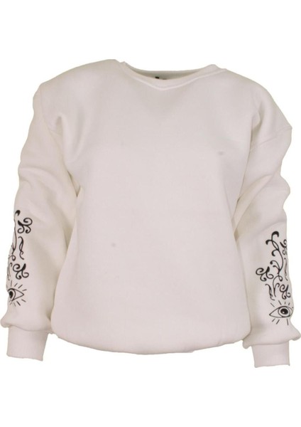 Kadın Oversize Baskılı Sweatshirt fiyatları