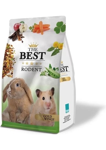 Gold Wings The Best Pellet Karışımı Kemirgen Yemi 1.25 kg