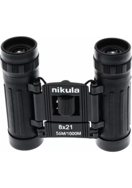 8X21 Dürbün Siyah Av Dürbünü 56M/1000M Kauçuk Kaplama fırsatları