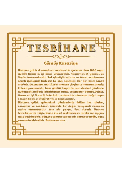 1000 Ayar Gümüş Kazaz Püsküllü Küre Kesim Renkli Kaplangözü Doğaltaş Tesbih fırsatları