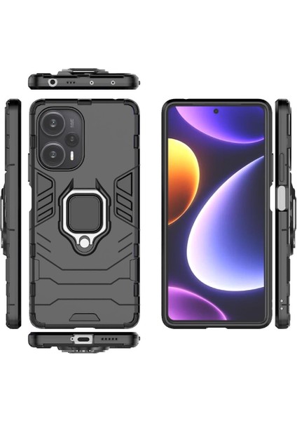 Xiaomi Poco F5 5g Askeri Damla Koruma Darbeye Kapak Halkası (Yurt Dışından) modelleri