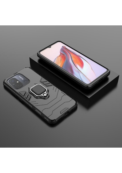 Xiaomi Redmi 12C Askeri Damla Koruma Kickstand Darbeye (Yurt Dışından)