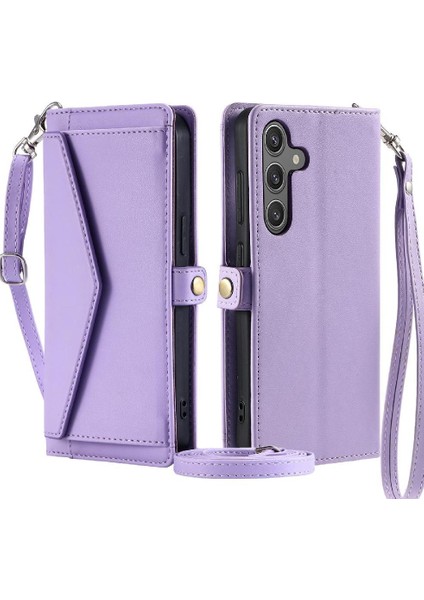 Cüzdan Crossbody Kılıf Samsung Galaxy A15 4g/5g Cüzdan Kılıf Kadınlar Için (Yurt Dışından) fırsatları