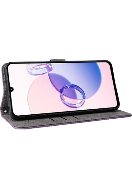 Xiaomi Poco M6 5g Manyetik Kapatma Flip Case Için Folio Cüzdan Rfıd Pu Kart (Yurt Dışından)