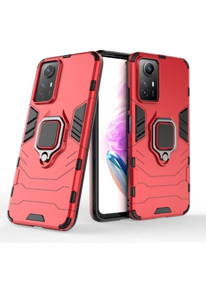Xiaomi Redmi NOTE12S 4g Için Kılıf 360 &deg; Dönen Halka Darbeye Kapak Damla (Yurt Dışından)