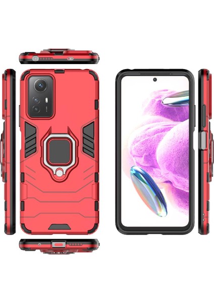 Xiaomi Redmi NOTE12S 4g Için Kılıf 360 &deg; Dönen Halka Darbeye Kapak Damla (Yurt Dışından) fiyatları