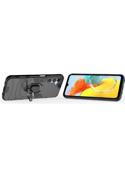 Samsung Galaxy M14 360 &deg; Dönen Halka Askeri Damla Koruma Için Kılıf (Yurt Dışından) modelleri