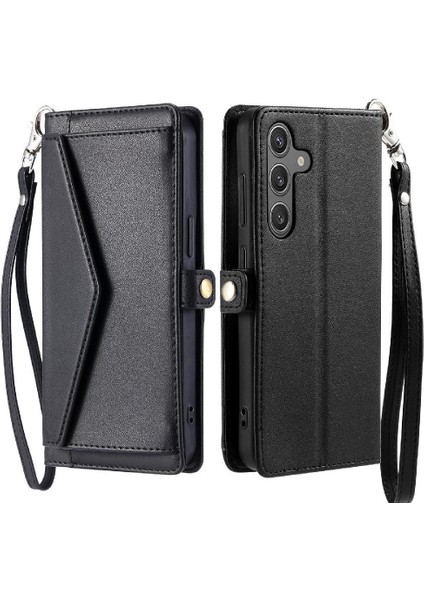 Cüzdan Crossbody Kılıf Samsung Galaxy A15 4g/5g Cüzdan Kılıf Kadınlar Için (Yurt Dışından)
