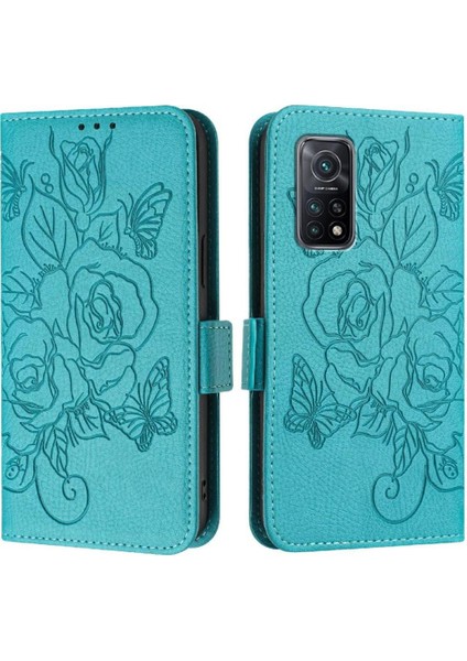 Xiaomi 10T/10T Pro Pu Deri Kredi Kartı Yuvası ile Manyetik (Yurt Dışından)