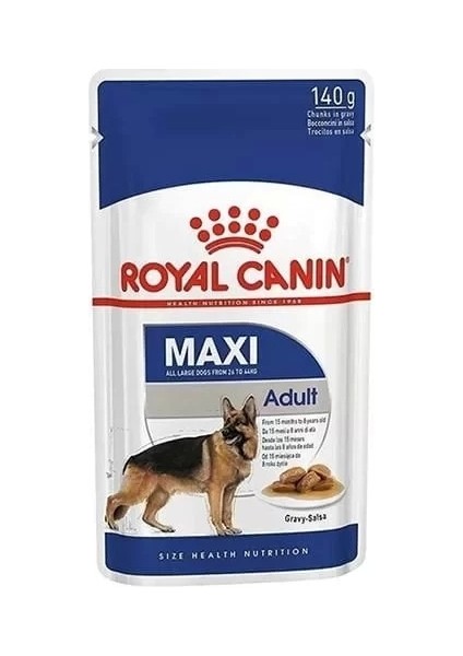 Maxi Adult Gravy Yetişkin Konserve Köpek Maması 140 gr