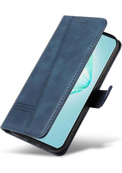 Samsung Galaxy S10 Lite Cüzdan Telefon Kılıfı Için Filp Durumda Preslenmiş Pu Deri (Yurt Dışından)