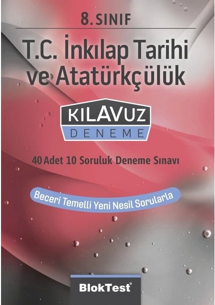 8.sınıf Lgs Bloktest T.c.inkilap Tarihi Klavuz Deneme