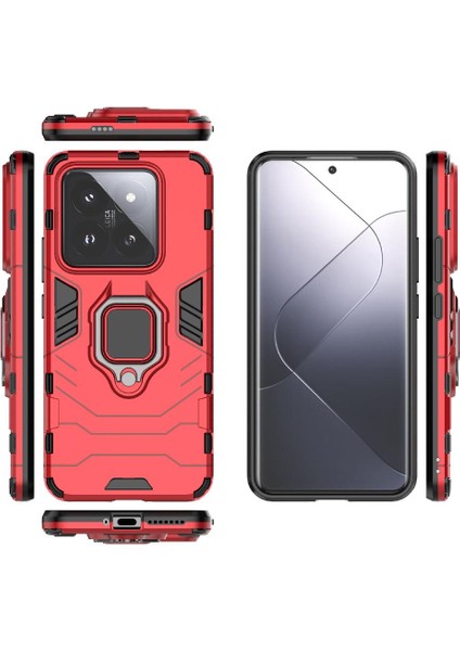 Xiaomi 14 Pro 5g Askeri Damla Koruma Darbeye Kapak Halkası (Yurt Dışından)