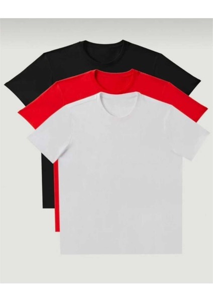 2'li 3'lü Basic Baskılı/baskısız Ünisex Salaş Oversize Boyfirend T-Shirt