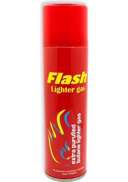 Flash Çakmak Gazı Tüpü 270 Ml. 5'li