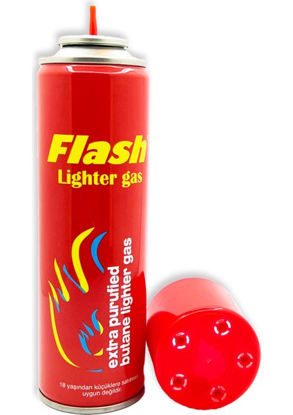 Flash Çakmak Gazı Tüpü 270 Ml. 5'li