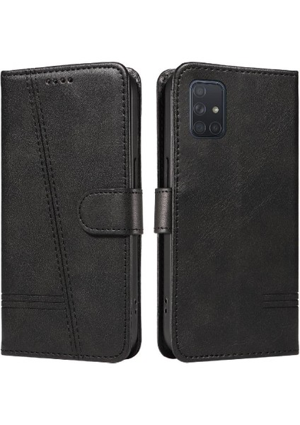Samsung Galaxy A51 5g Için Filp Durumda Ayrılabilir Siyah Bilezik Cüzdan Telefon Kılıfı (Yurt Dışından) fiyatları