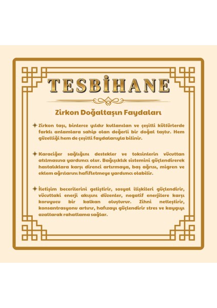 925 Ayar Gümüş Püsküllü Siyah Zirkon Taş İşlemeli Sultanit Tesbih fırsatları