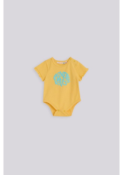 Bg Store Kız Bebek Oranj Tshirt