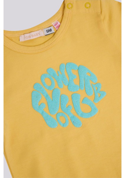 Bg Store Kız Bebek Oranj Tshirt