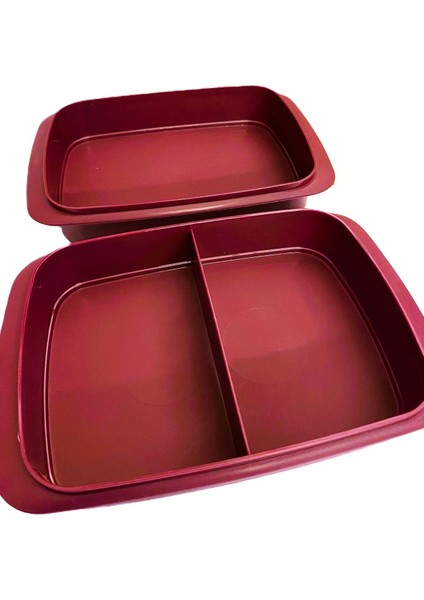 2'Lİ SAKLAMA KABI ORGANIZER DÜZ ve BÖLMELİ 1350 ML. fiyatları