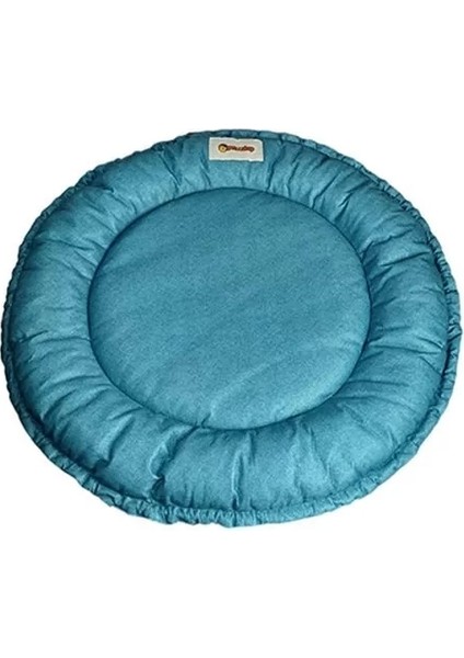 Sunflower Çift Taraflı Peluş Kedi Ve Köpek Yatağı Gri/Mavi 85 cm indirimleri