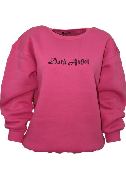 Unisex Oversize Sewatshirt(Darkangel)Baskılı fiyatları