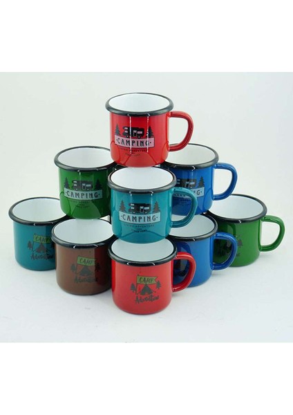 EB-330 Emaye Bardak Açık Beyaz