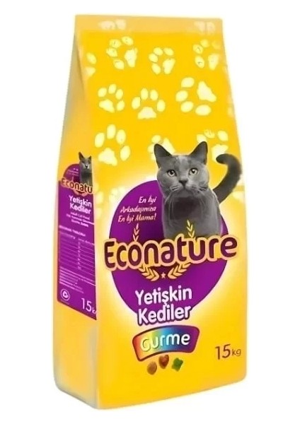 Gurme Balıklı Yetişkin Kedi Maması 15 kg