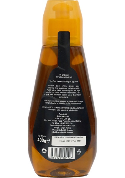 Yüksek Yayla Balı Pet 400 gr 2 Adet
