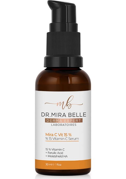 C Vit 15 % - %15 Vitamin C Serum C Vitamini, Hyaluronik Asit, Vitamin E, Niacinamide 30 ml