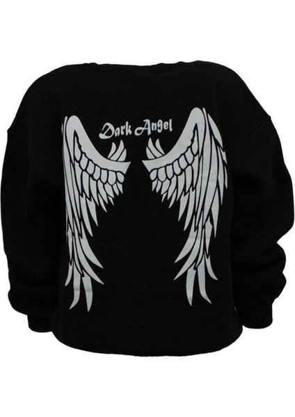 Unisex Oversize Sewatshirt(Darkangel)Baskılı