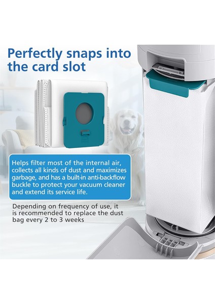 8 Paket VCA-ADB952 Toz Torbası Jet Pro Extra/complete Extra El Tipi Elektrikli Süpürge ile Uyumlu (Yurt Dışından) indirimleri