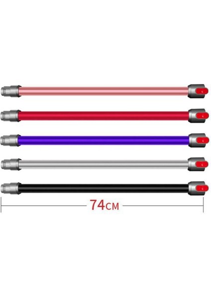 V6 DC58 DC59 DC61 DC62 DC74 Elektrikli Süpürge Aksesuarları Için Uzatma Çubuğu Hızlı Çıkarma Yedek Borusu (Yurt Dışından)