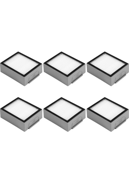 I3/ı3+/ı4/ı7/ı7+/e5/e6/e7 Robot Süpürge Yedek Aksesuarları Için 6 Adet Filtre Yedek Parçaları (Yurt Dışından)