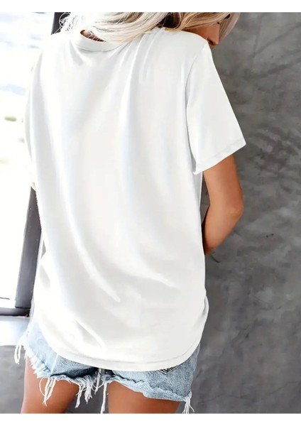 Kadın Anne /mama /mother Baskılı Beyaz Salaş Oversize Boyfirend T-Shirt modelleri