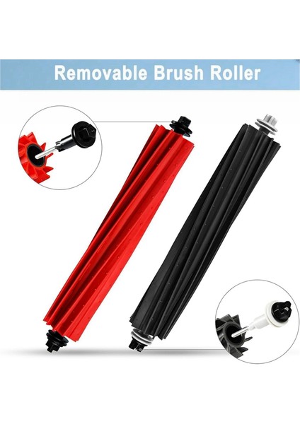 Q5 Pro/q5 /q8 Max/q8 Robot Temizleyici Ana Yan Fırça Filtre Paspas Pedleri Yedek Parçaları (Yurt Dışından)