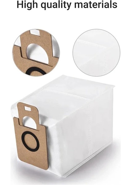 Bot D10S Plus/d9 Plus Robot Süpürge Yedek Parçaları Ana Yan Fırçalar Paspas Bezleri Filtreler Toz Torbaları (Yurt Dışından)
