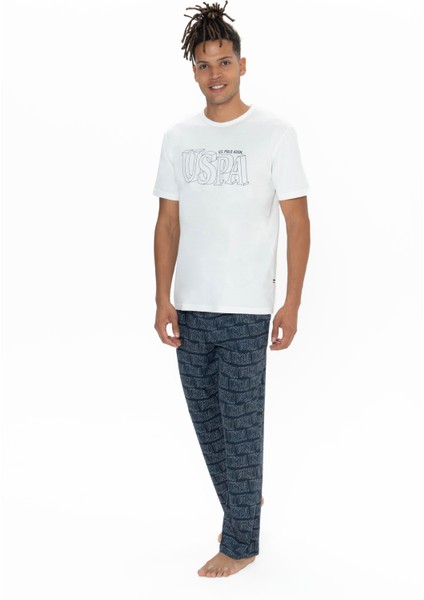 Assn. Erkek Ekru 3 Lü Pijama Takım