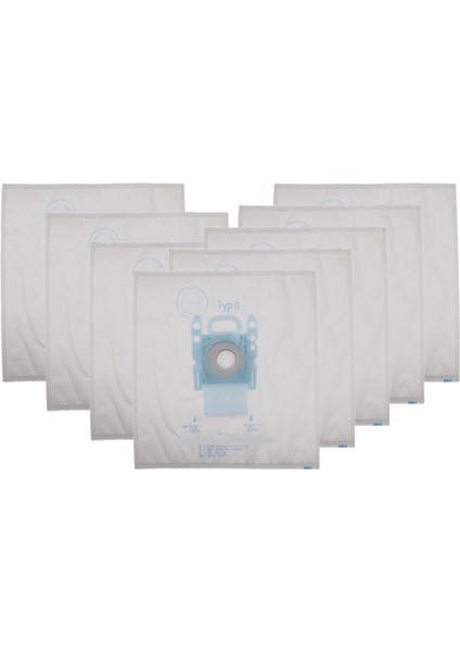 8 Adet Tip G Toz Torbası BSGL3126GB Bsg6 Bsg7 GL30 Pro Elektrikli Süpürge Çöp Serisine Uygun (Yurt Dışından)