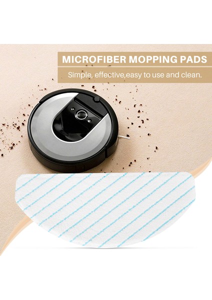 Ozmo T8 Elektrikli Süpürge Için 12 Paket Mikrofiber Paspas Pedi Paspas Bezleri Paçavralar Yedek Parçalar (Yurt Dışından) fırsatları