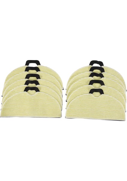 Aı Vacmop Robot Süpürge Için, Model Numaraları RV2610WA Aıultra Mikrofiber Paspas Pedleri-10'lu Paket, Sarı/gri (Yurt Dışından) indirimleri