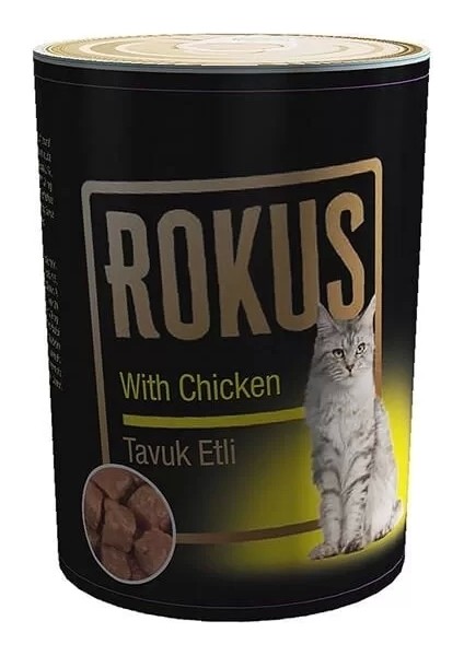 Tavuklu Yetişkin Konserve Kedi Maması 410 gr