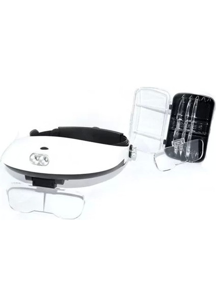 5 Mercekli Çok Fonksiyonlu, Başlık Tip Işıklı BÜYÜTEÇMG81001G fırsatları