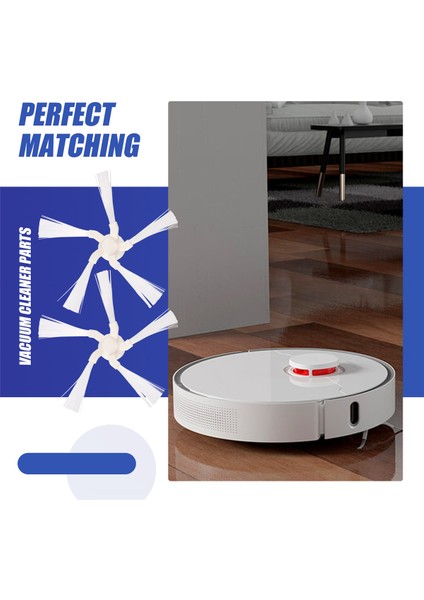 W10 STYTJ06ZHM Elektrikli Süpürge Için 2 Adet Yan Fırça 5 Köşeli Çapak Temizleme Parçaları Değiştirin (Yurt Dışından) indirimleri