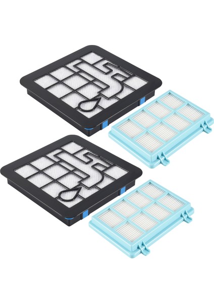 Compact FC9331 FC9332 FC8010 Elektrikli Süpürgeler Için 2'li Filtre Seti Paketi (Yurt Dışından)