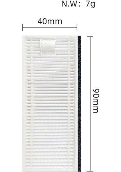 G11 Robot Süpürge Yedek Parçaları Aksesuarları Için 4 Adet Filtre Yedeği (Yurt Dışından) modelleri