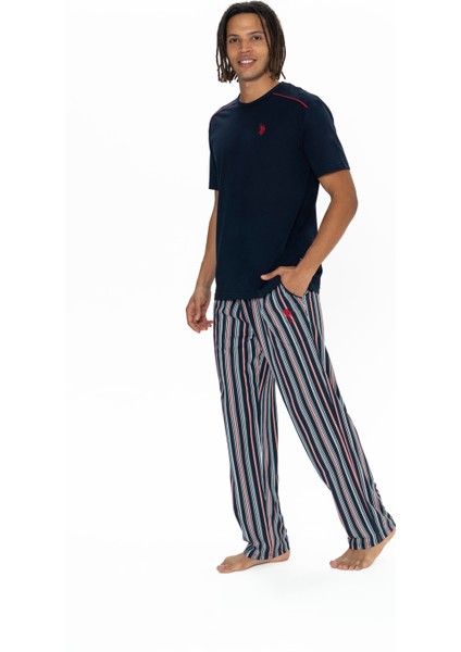 Erkek Lacivert 3 Lü Pijama Takım modelleri